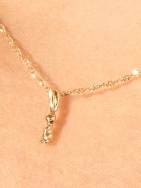 Catbird x Laufrey Mei Mei Bunny Gold Charm CATBIRD GOLD BUNNY CHARM